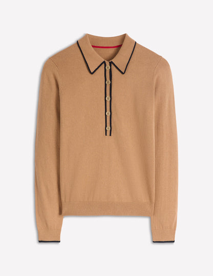 Liz Henley-Pullover-Herbstlaubbraun-5