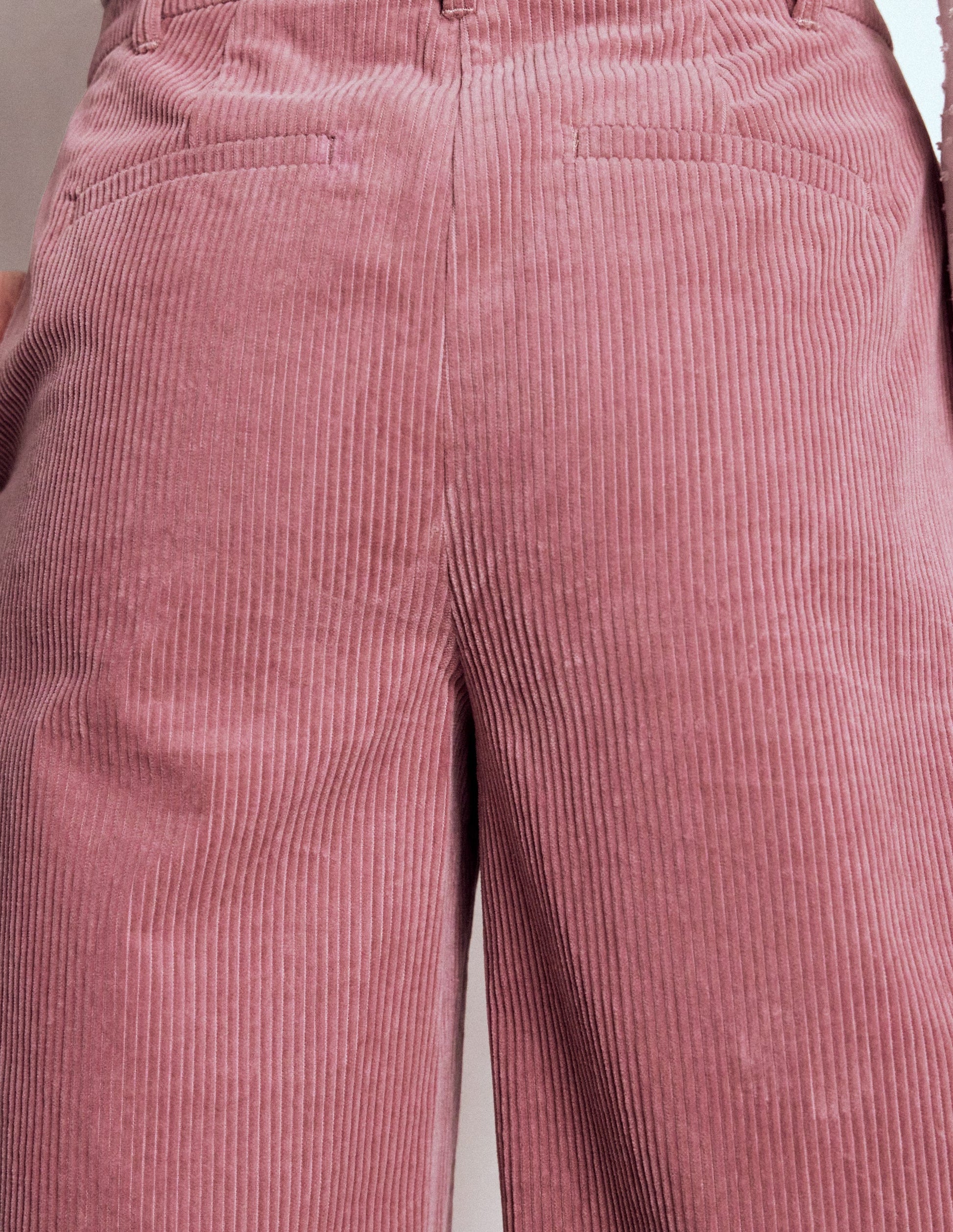 Pantalon Belgravia en velours côtelé-Bruyère rose-5