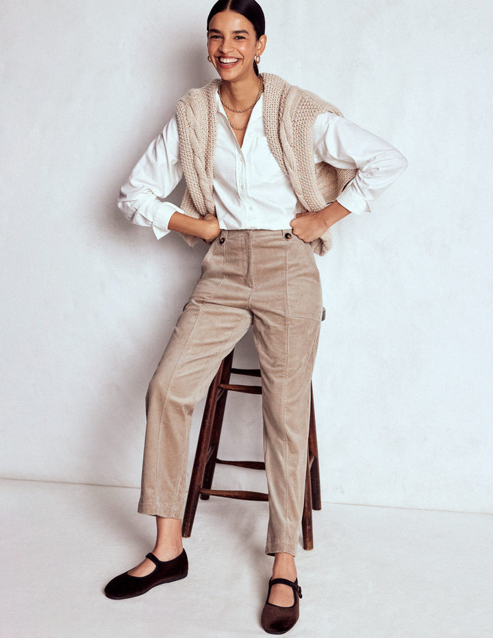 Pimlico Cordhose-Muskat