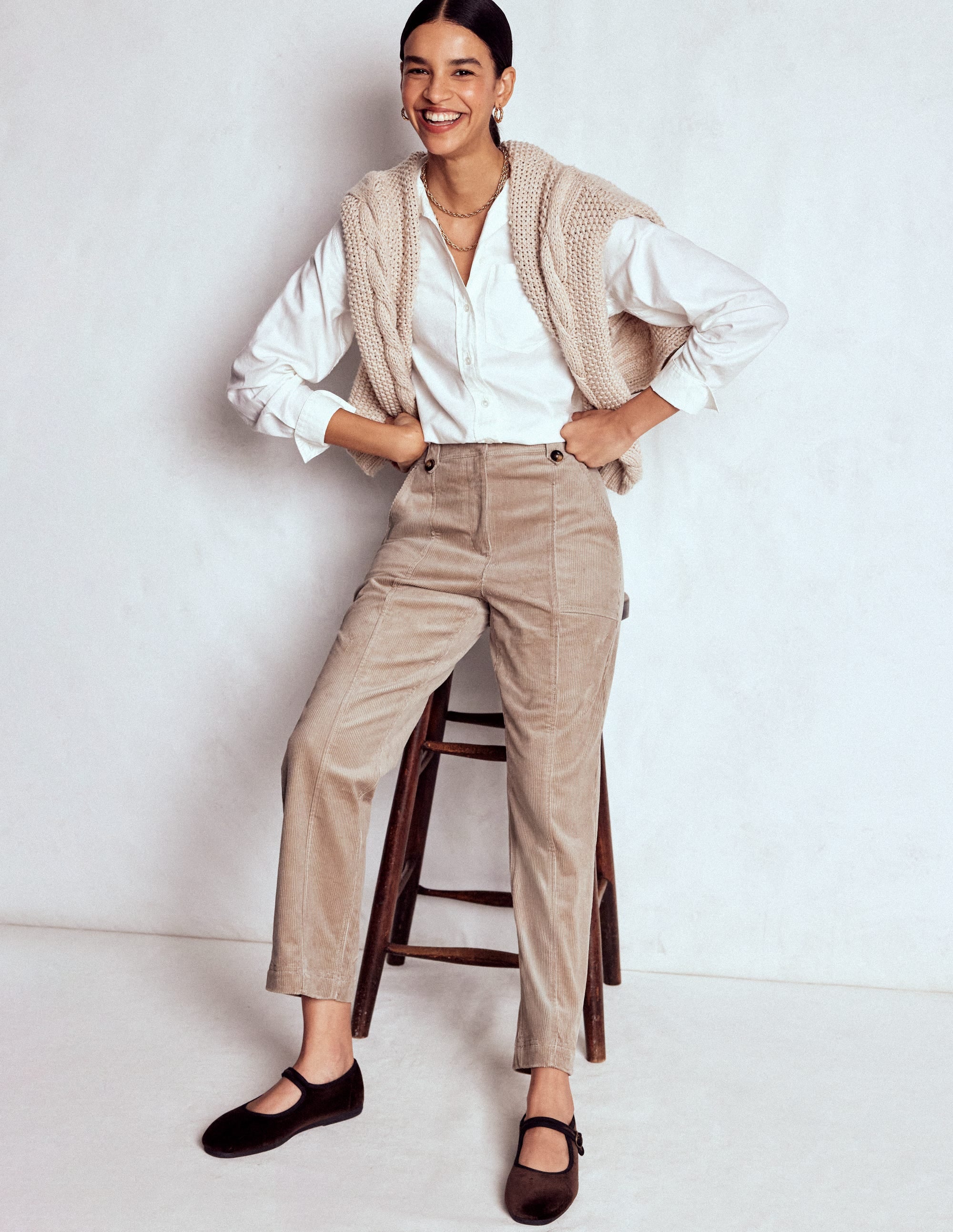 Pimlico Cordhose-Muskat - Image 1