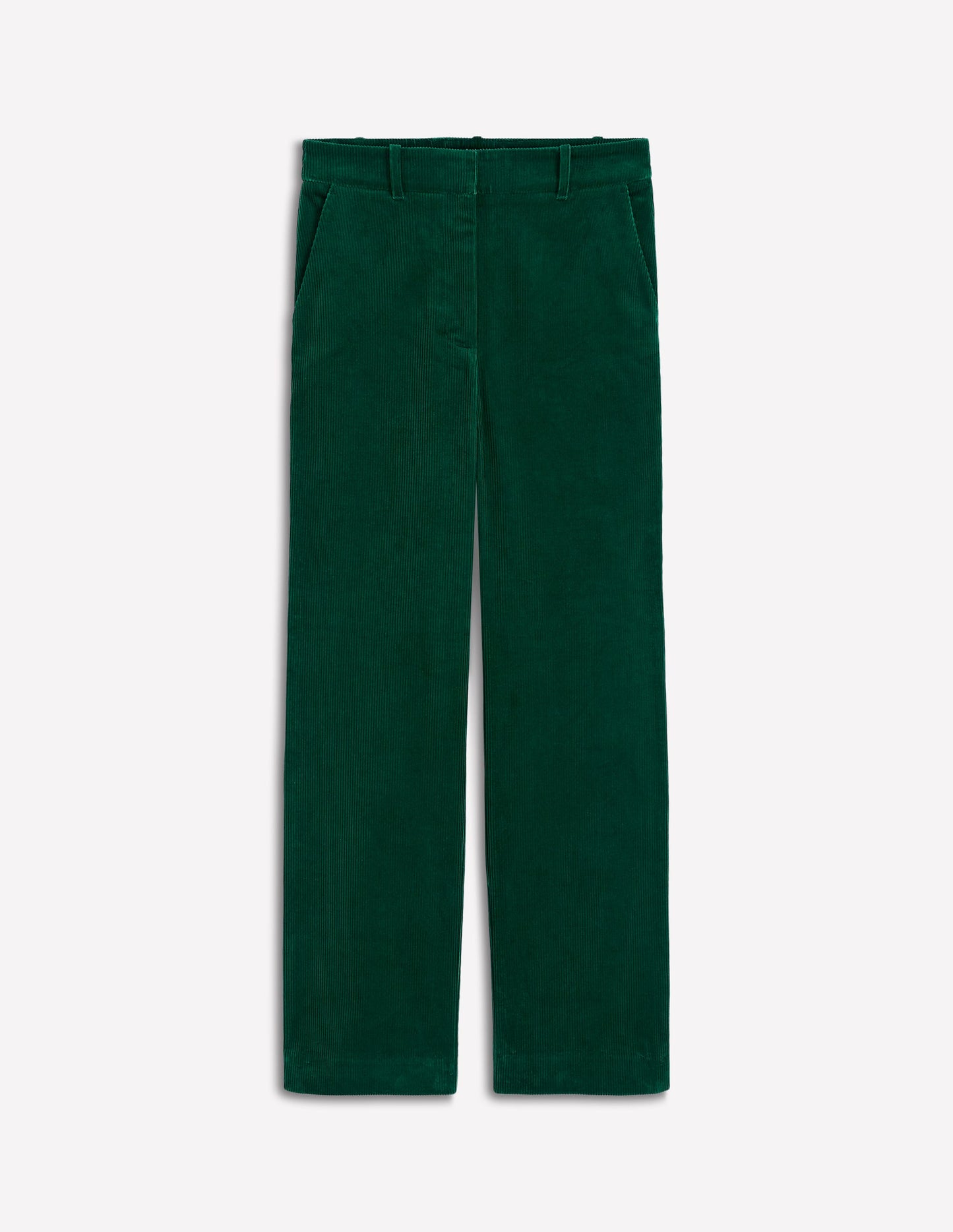 Pantalon Canonbury en velours côtelé-Émeraude nocturne