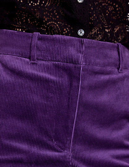 Pantalon Canonbury en velours côtelé-Violet mystique-2
