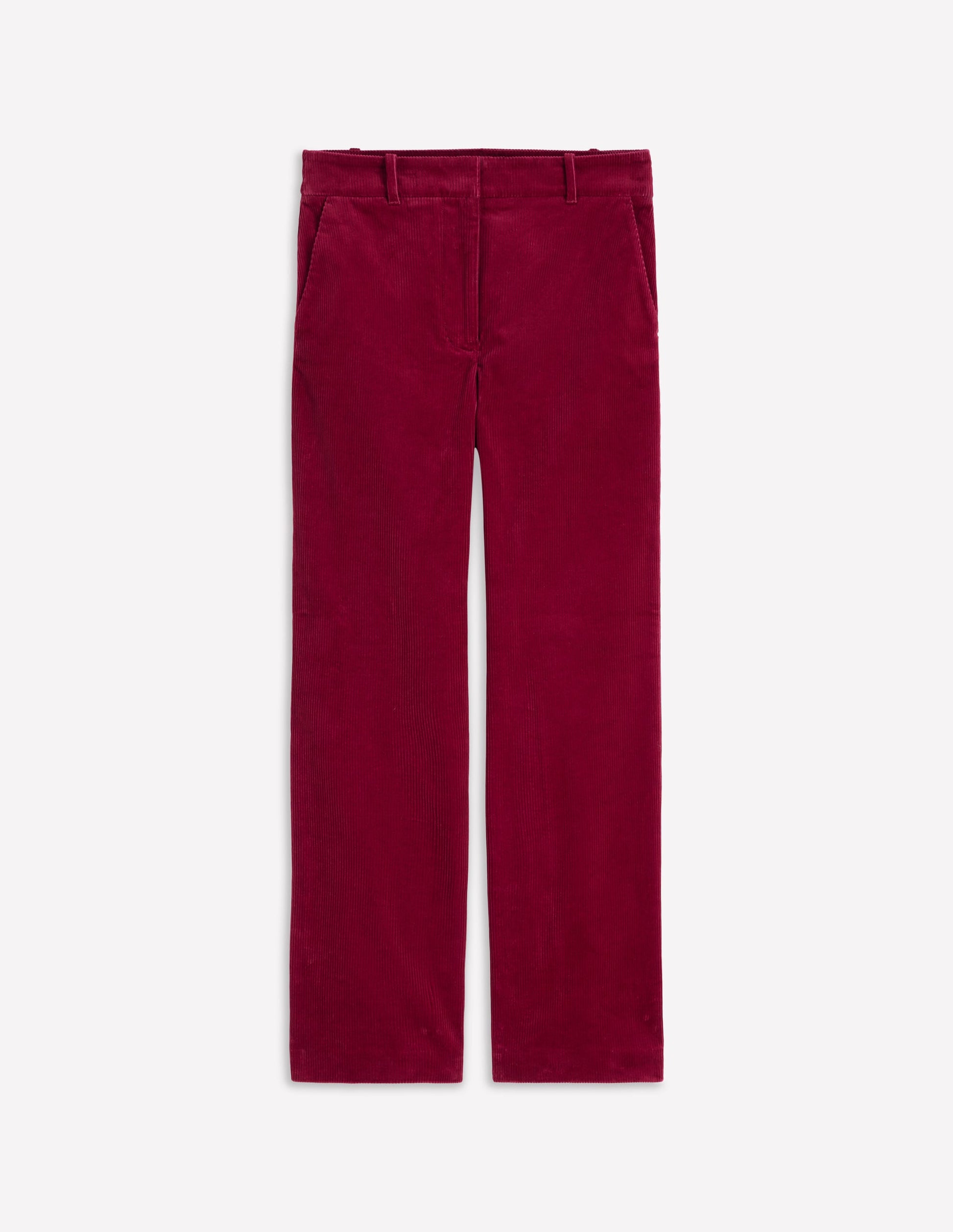 Canonbury Cordhose-Burgunderrot-2