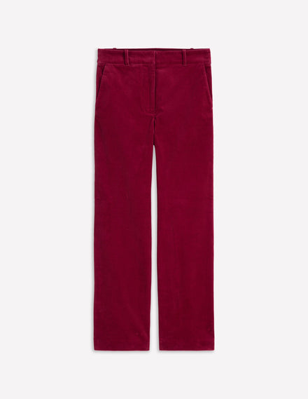 Canonbury Cordhose-Burgunderrot
