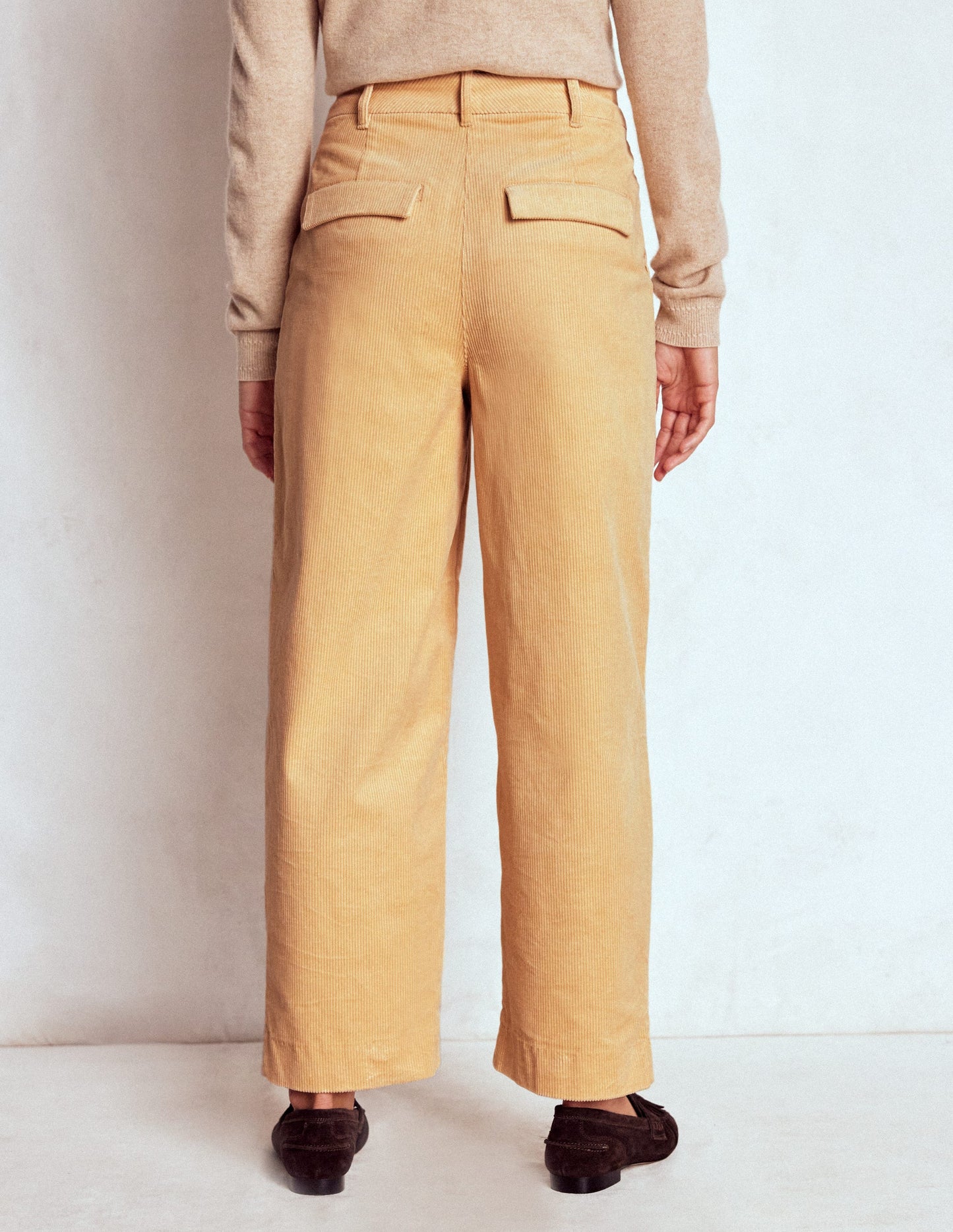 Bloomsbury Cord Trousers-Stone