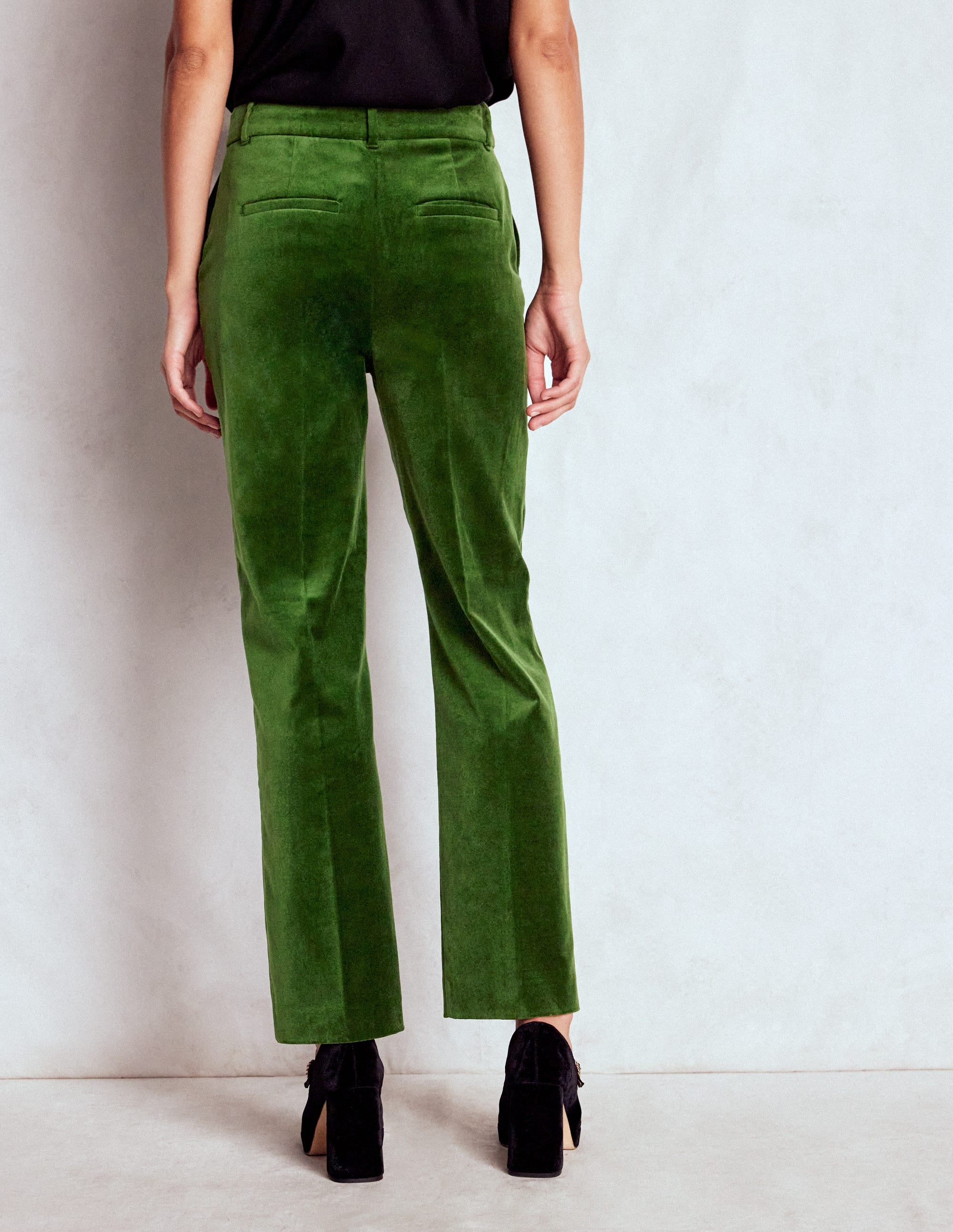 Pantalon Canonbury en velours-Sapin vert - Image 3