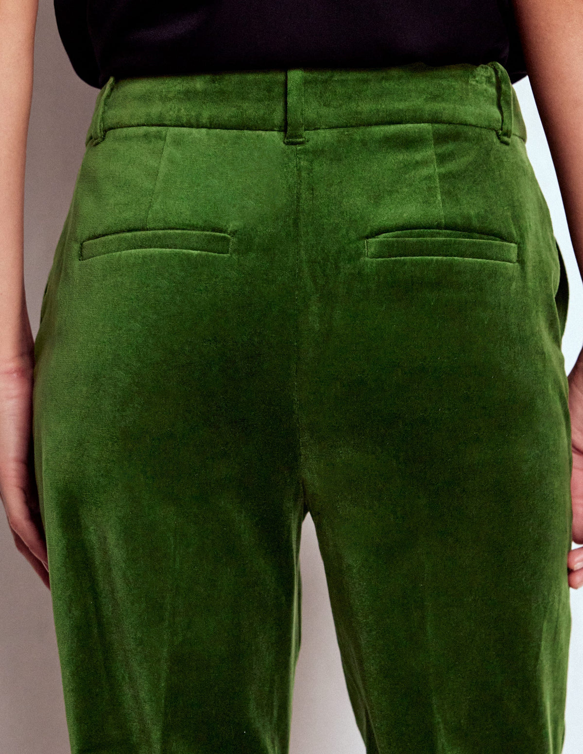 Pantalon Canonbury en velours-Sapin vert - Image 4