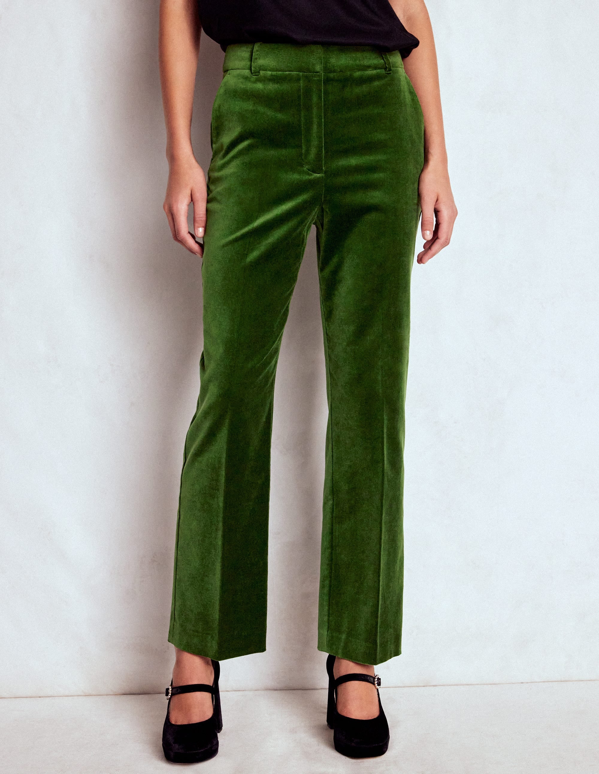 Pantalon Canonbury en velours-Sapin vert - Image 5