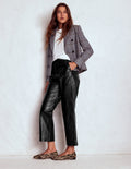 Canonbury Lederhose-Schwarz
