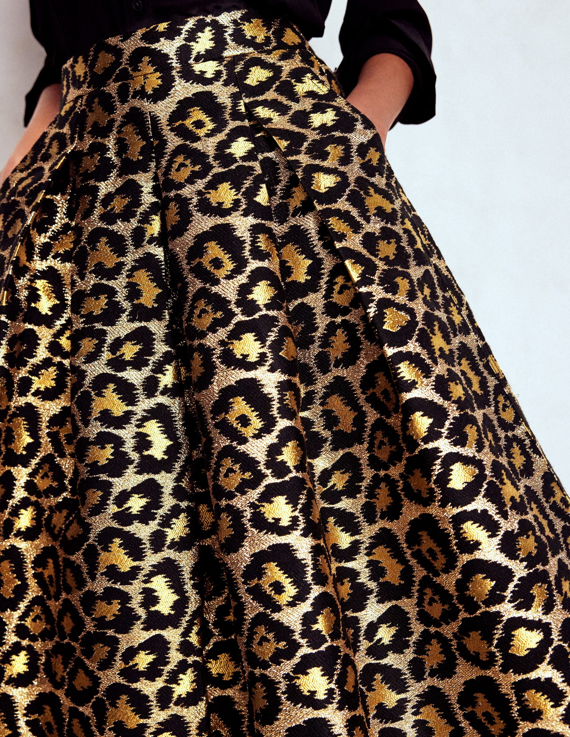 Verity Jacquard-Midirock-Leopardenmuster - Image 2