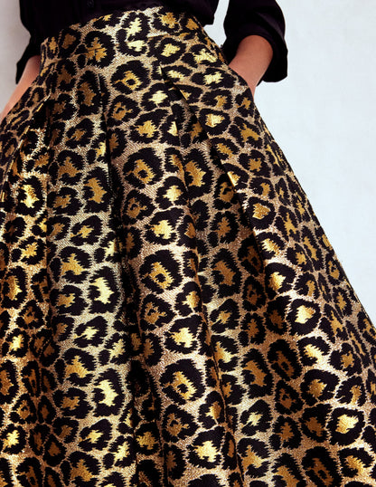 Verity Jacquard-Midirock-Leopardenmuster-3