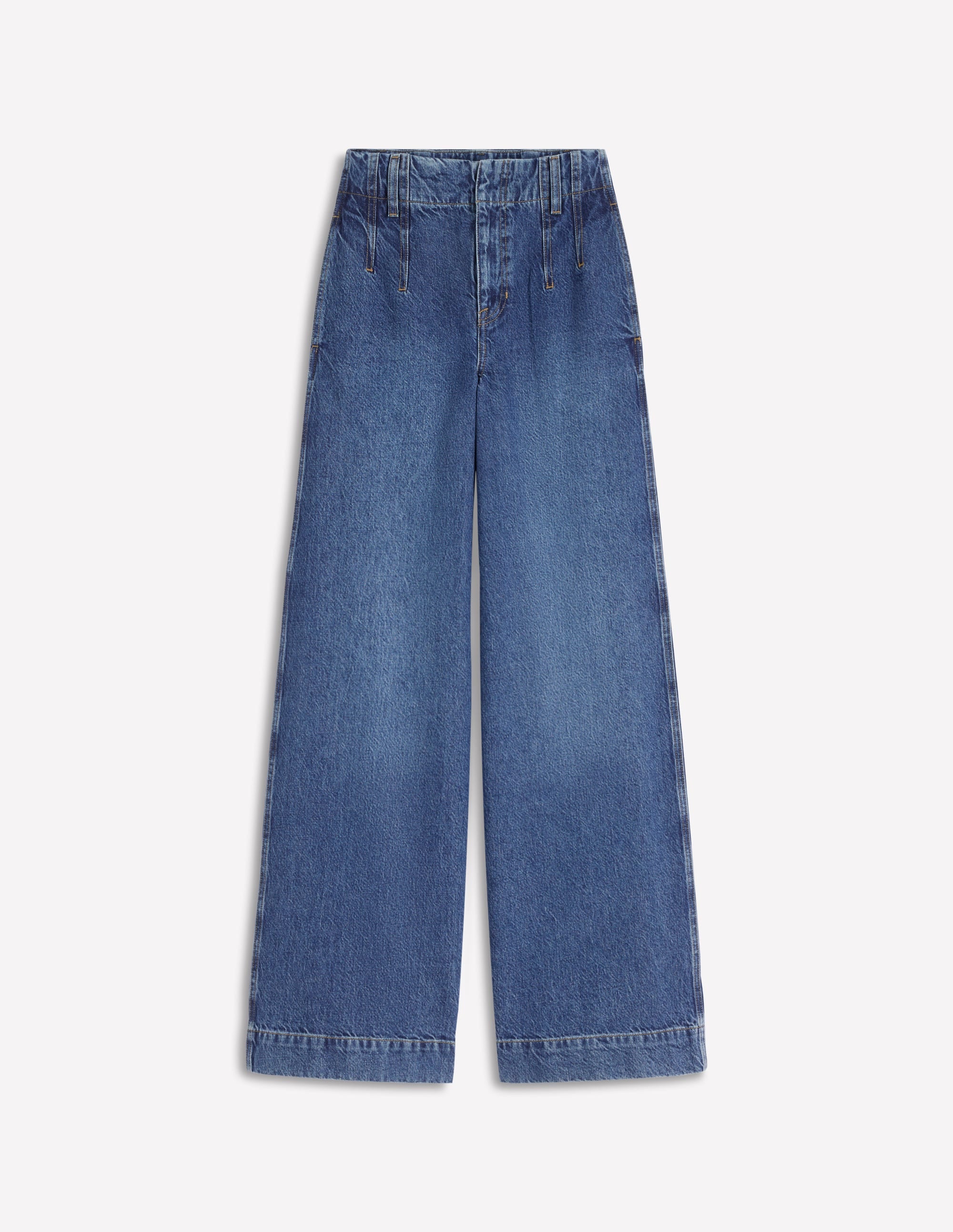 Jeans mit weitem Bein und Ziernaht-Medium Vintage - Image 6