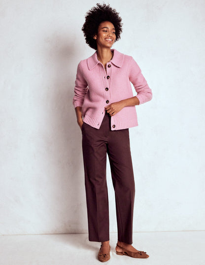 Pantalon Canonbury 7/8-Aubergine profond-1