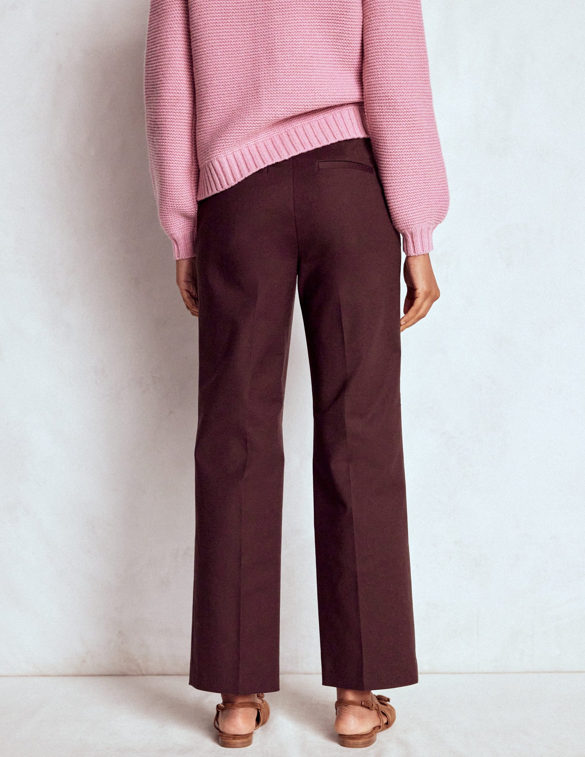 Pantalon Canonbury 7/8-Aubergine profond-3