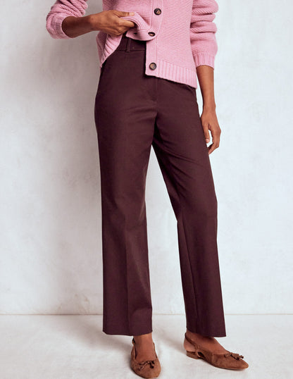 Pantalon Canonbury 7/8-Aubergine profond-4