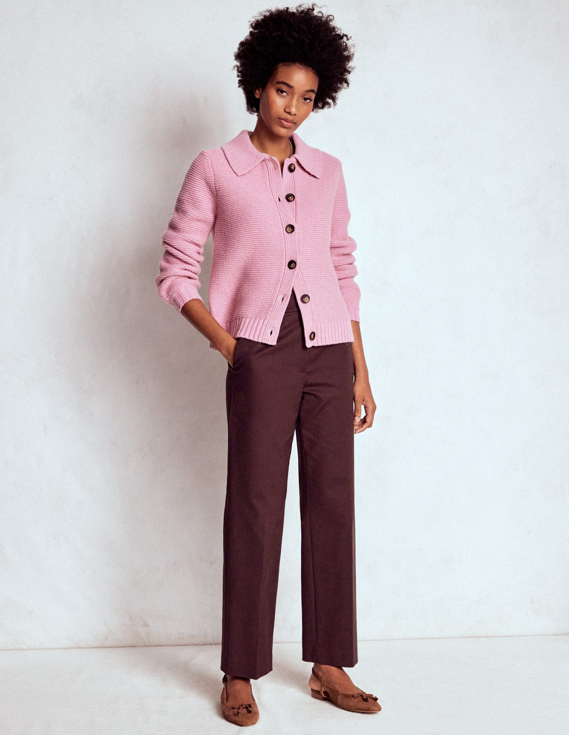 Pantalon Canonbury 7/8-Aubergine profond-5