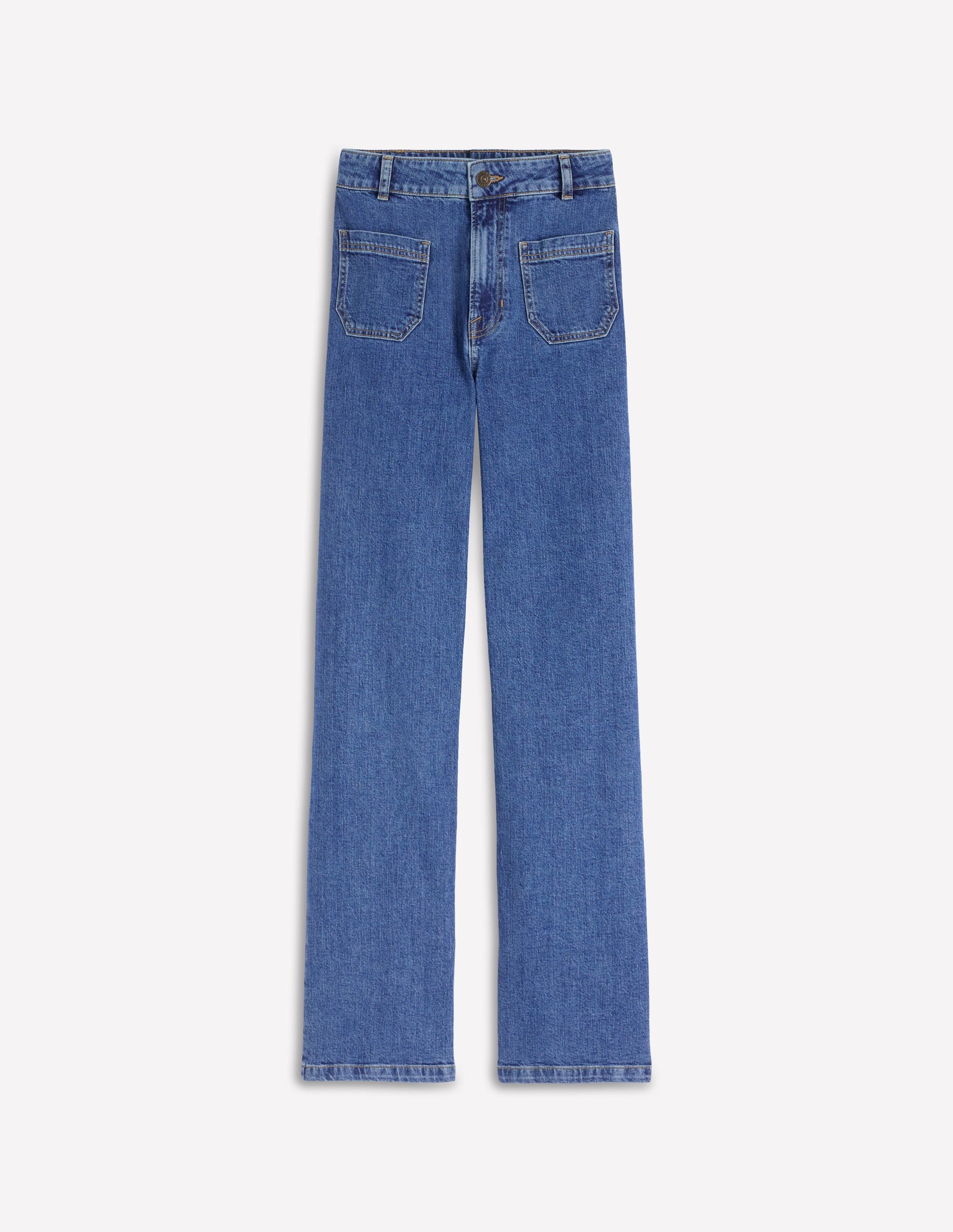 Jeans mit geradem Bein und Tasche-Medium Vintage - Image 7