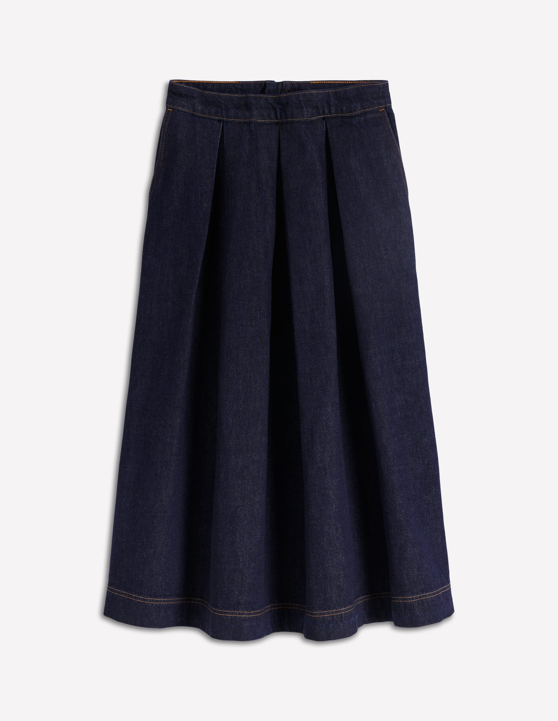 Verity Midi-Jeansrock-Indigo-5