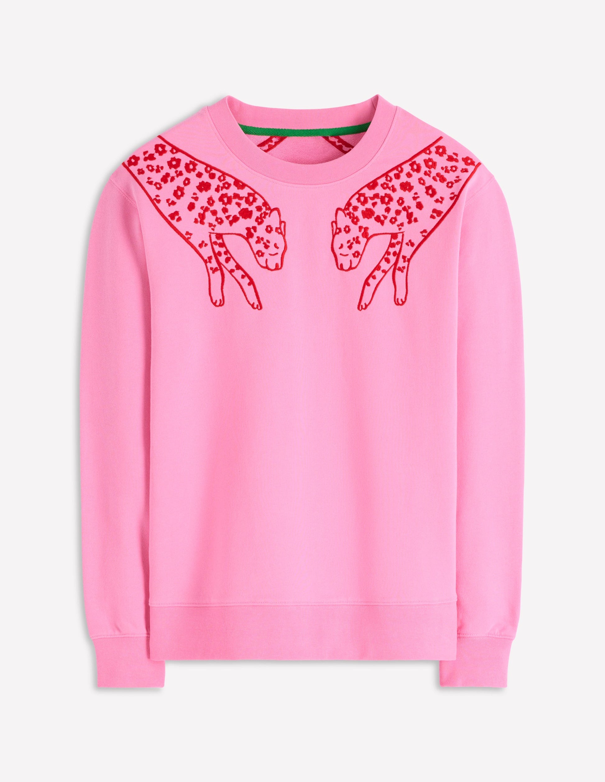 Emi Sweatshirt mit Stickerei-Leopard Stickerei-6
