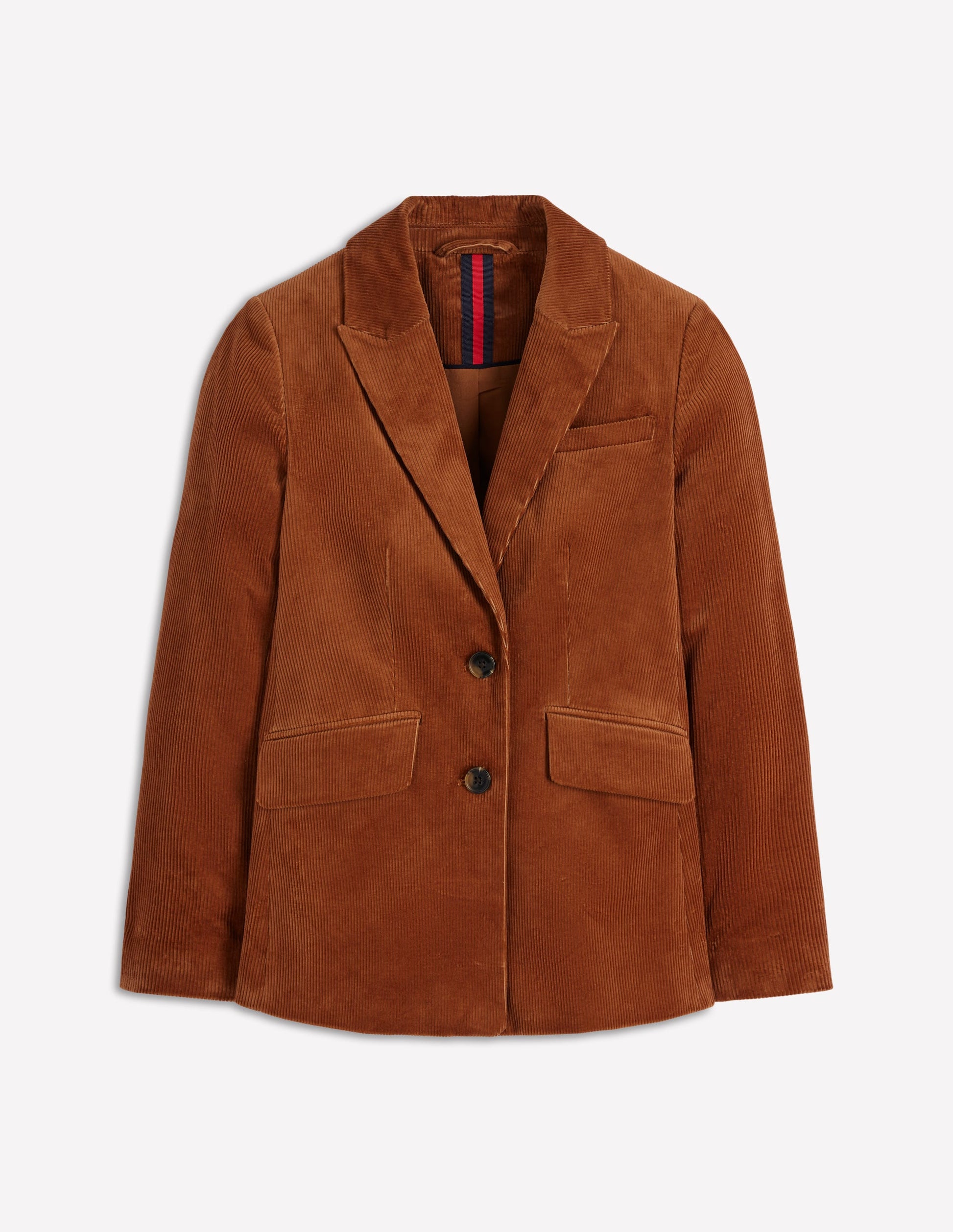 Blazer Stamford en velours côtelé-Gingembre-5