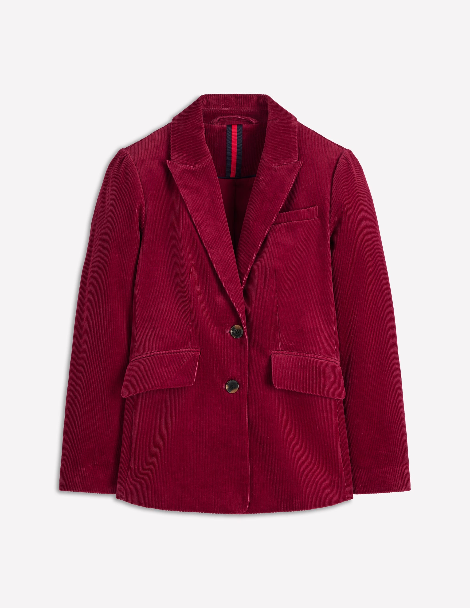 Blazer Stamford en velours côtelé-Bordeaux - Image 6