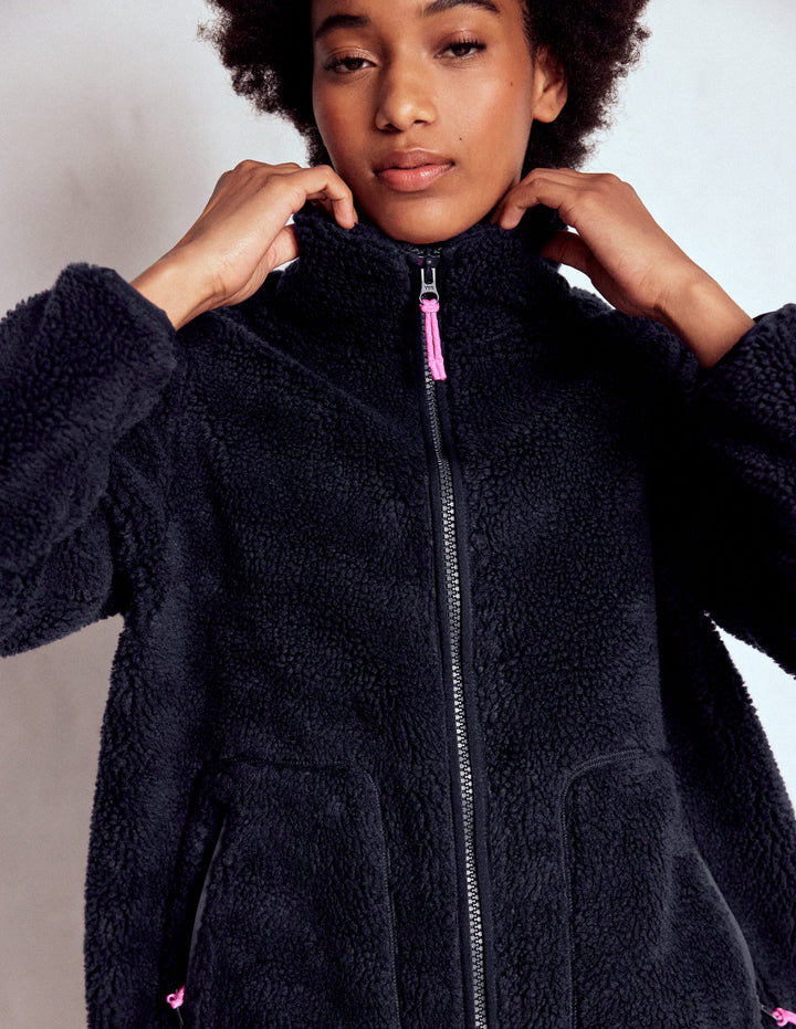 Westminster Teddyfelljacke-Marineblau