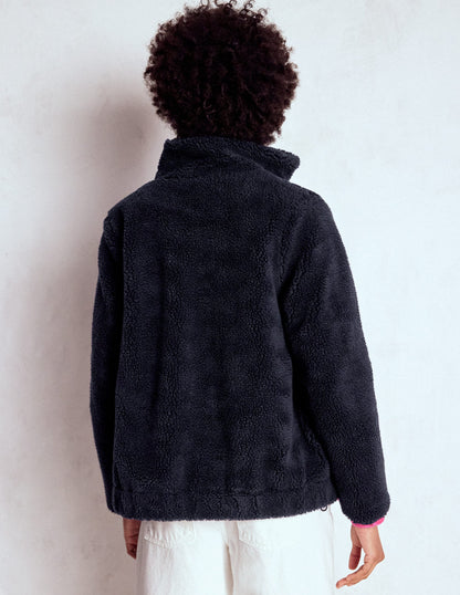 Westminster Teddyfelljacke-Marineblau-3