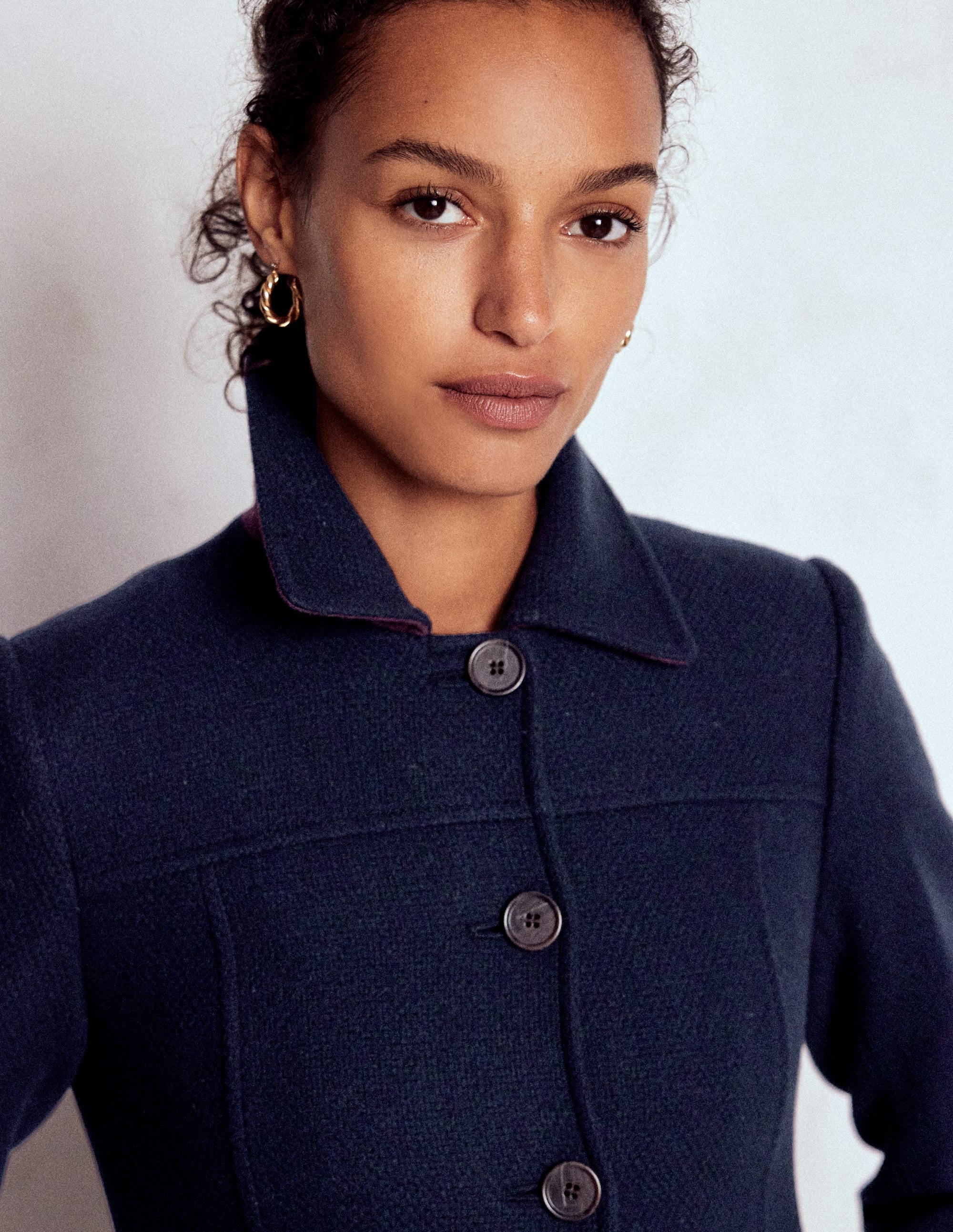 Manteau ajusté St Albans-Bleu marine - Image 2