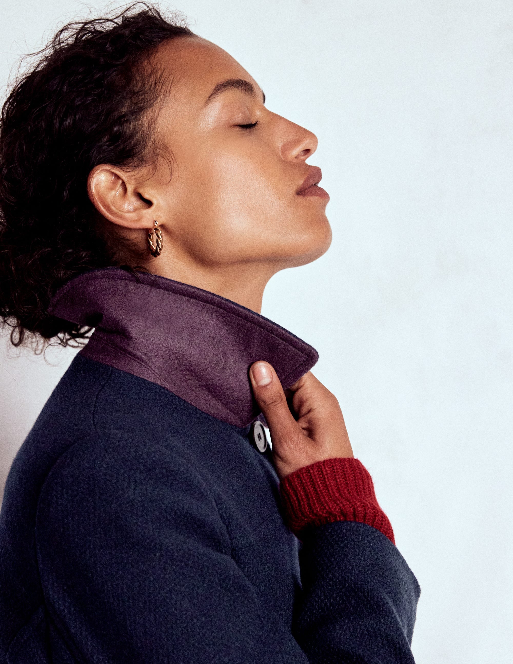 Manteau ajusté St Albans-Bleu marine - Image 4