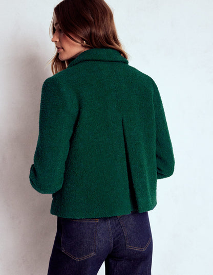Knightsbridge Wolljacke-Dunkles Smaragdgrün-3