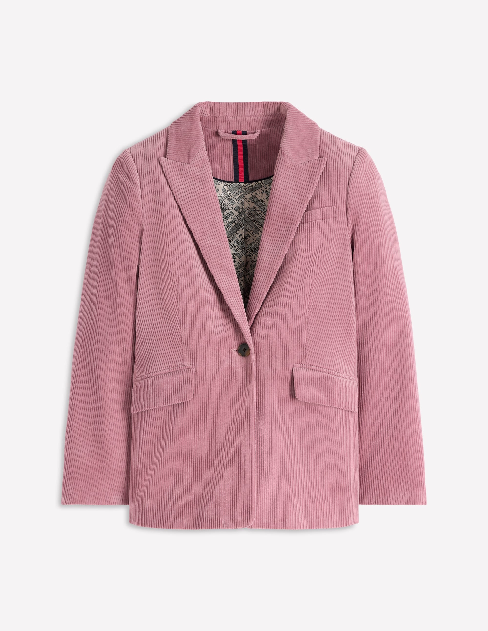 Blazer Woodbridge en velours côtelé-Rose rougissante - Image 6