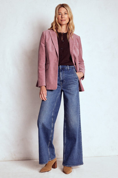 Woodbridge Cord-Blazer-Rosé-5