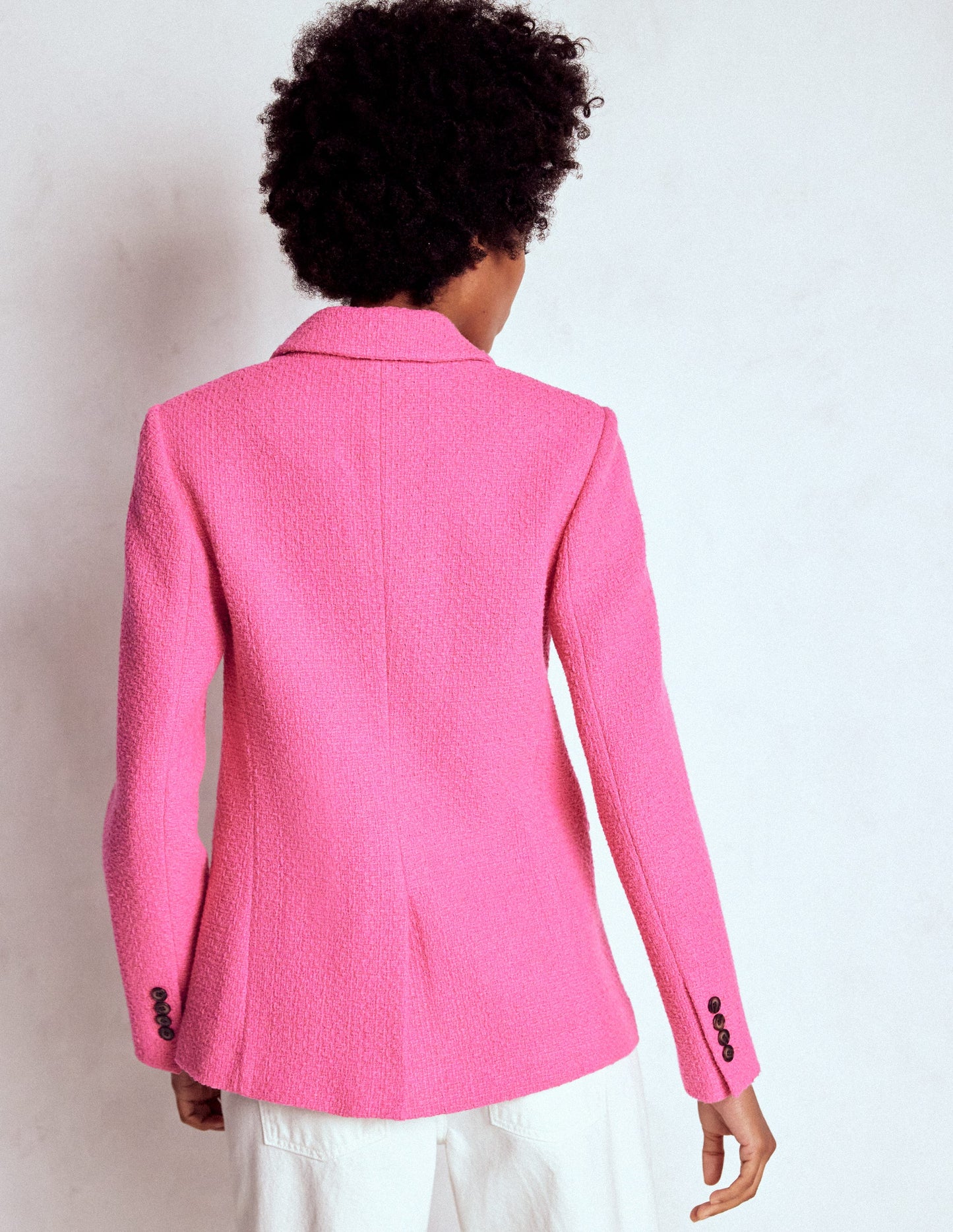 Stamford Texturierter Blazer-Rosarot