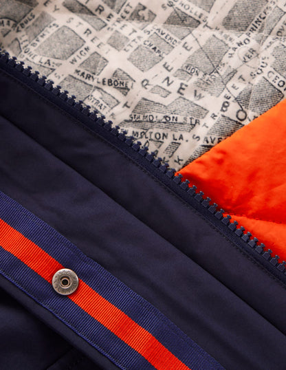 Parka à capuche 4-en-1-Borg bleu marine, vert, couleur naturelle-6