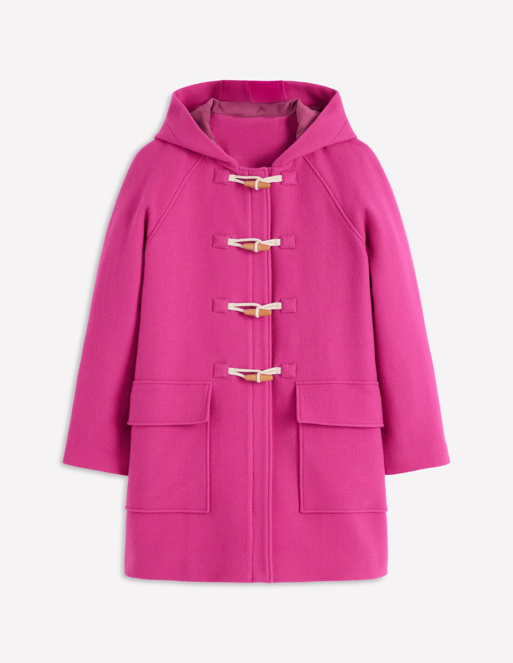 Ausgestellter Dufflecoat-Rosarot - Image 7