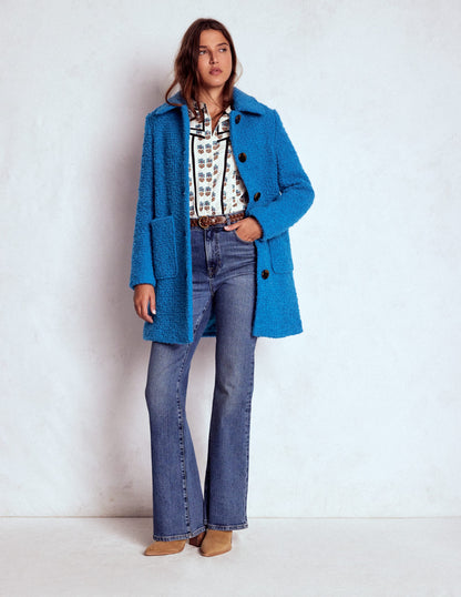 Carlisle Texturierter Mantel-Kobalt-5