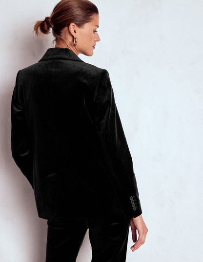 Stamford Samtblazer-Schwarz-3