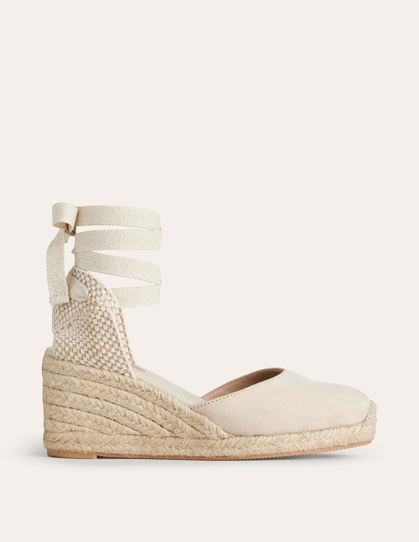 Cassie Espadrilles mit Keilabsatz-Beige-2