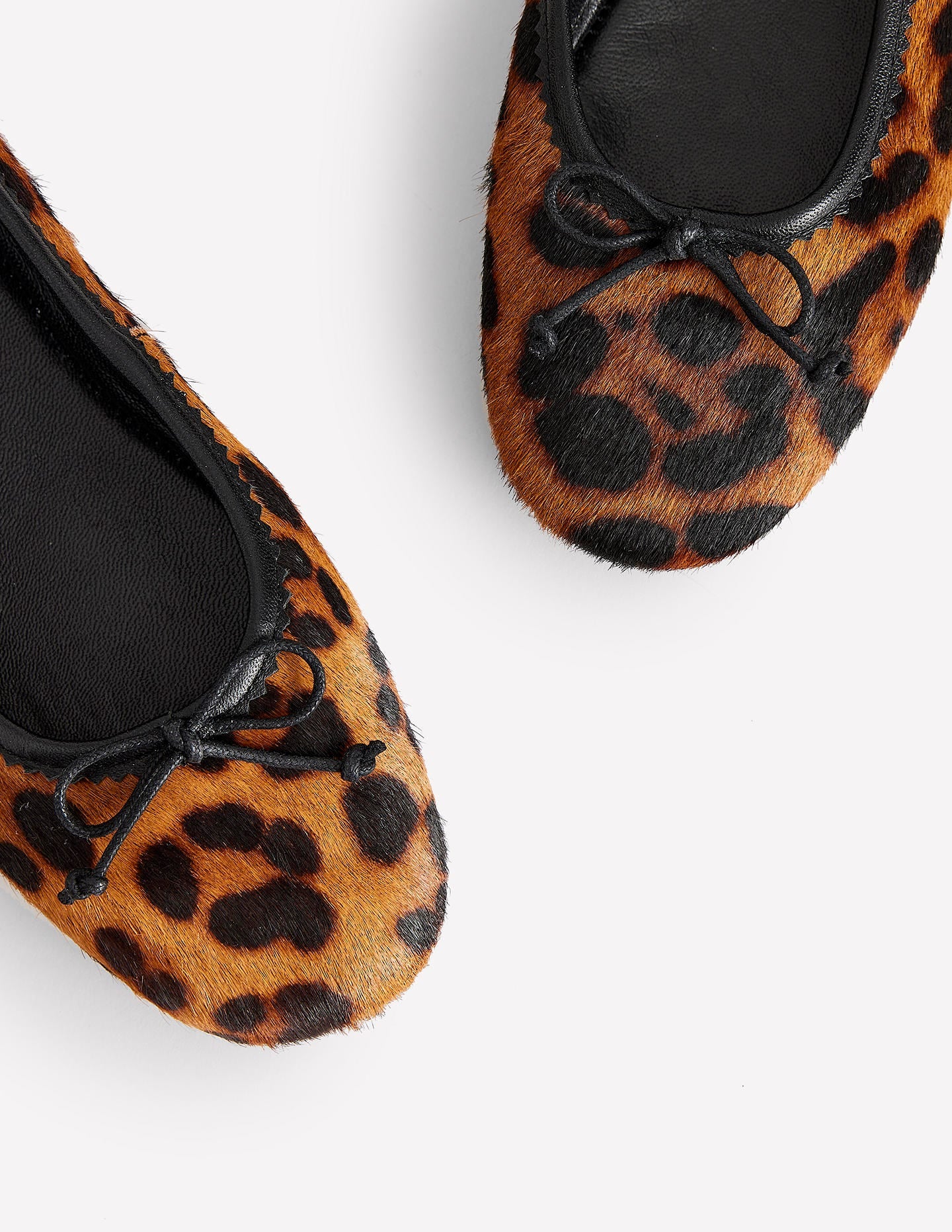 Kitty Ballerinas mit flexibler Sohle-Leopardenmuster