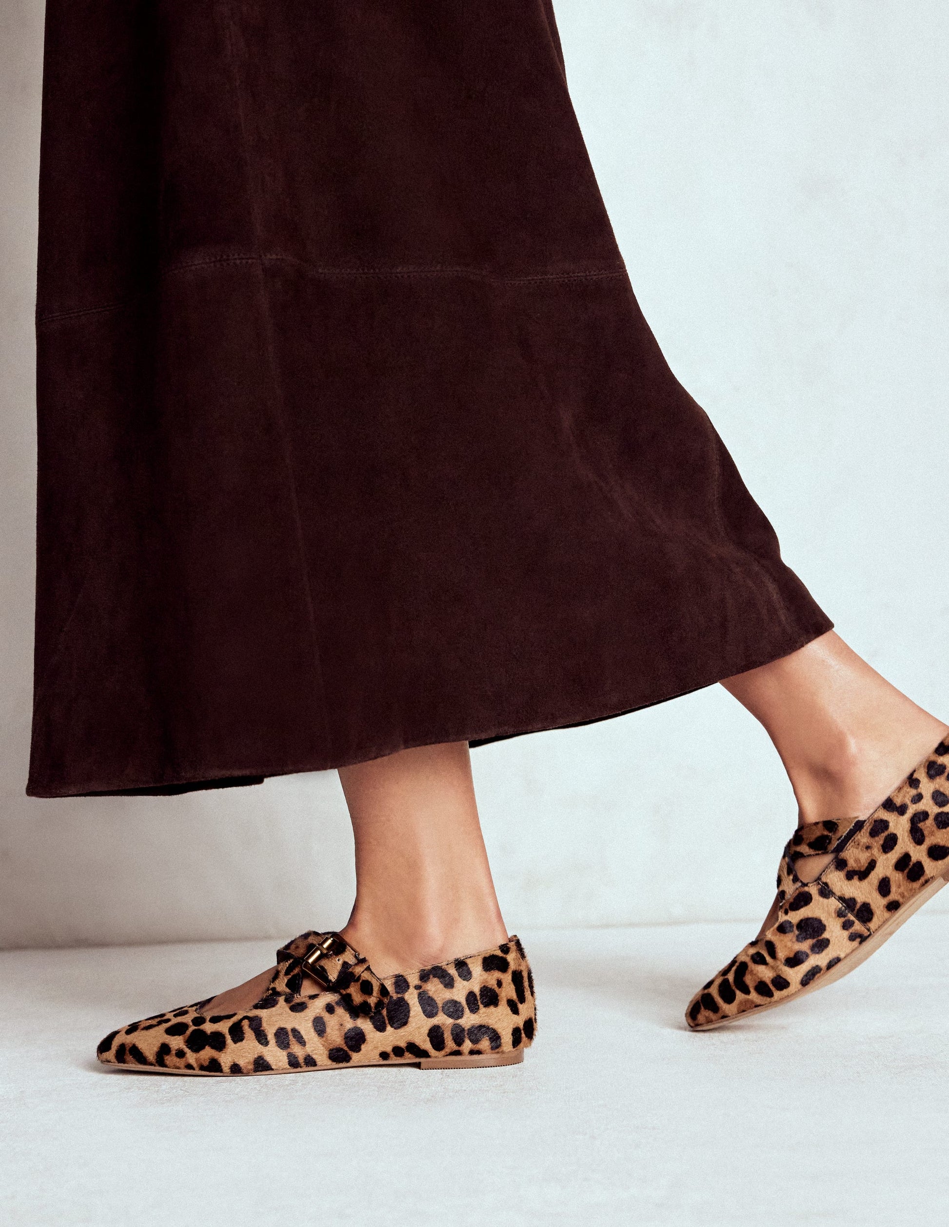 Mary Janes mit überkreuzten Riemen-Klassisches Leopardenmuster-3