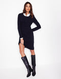 Robe Cornelia en ottoman-Noir
