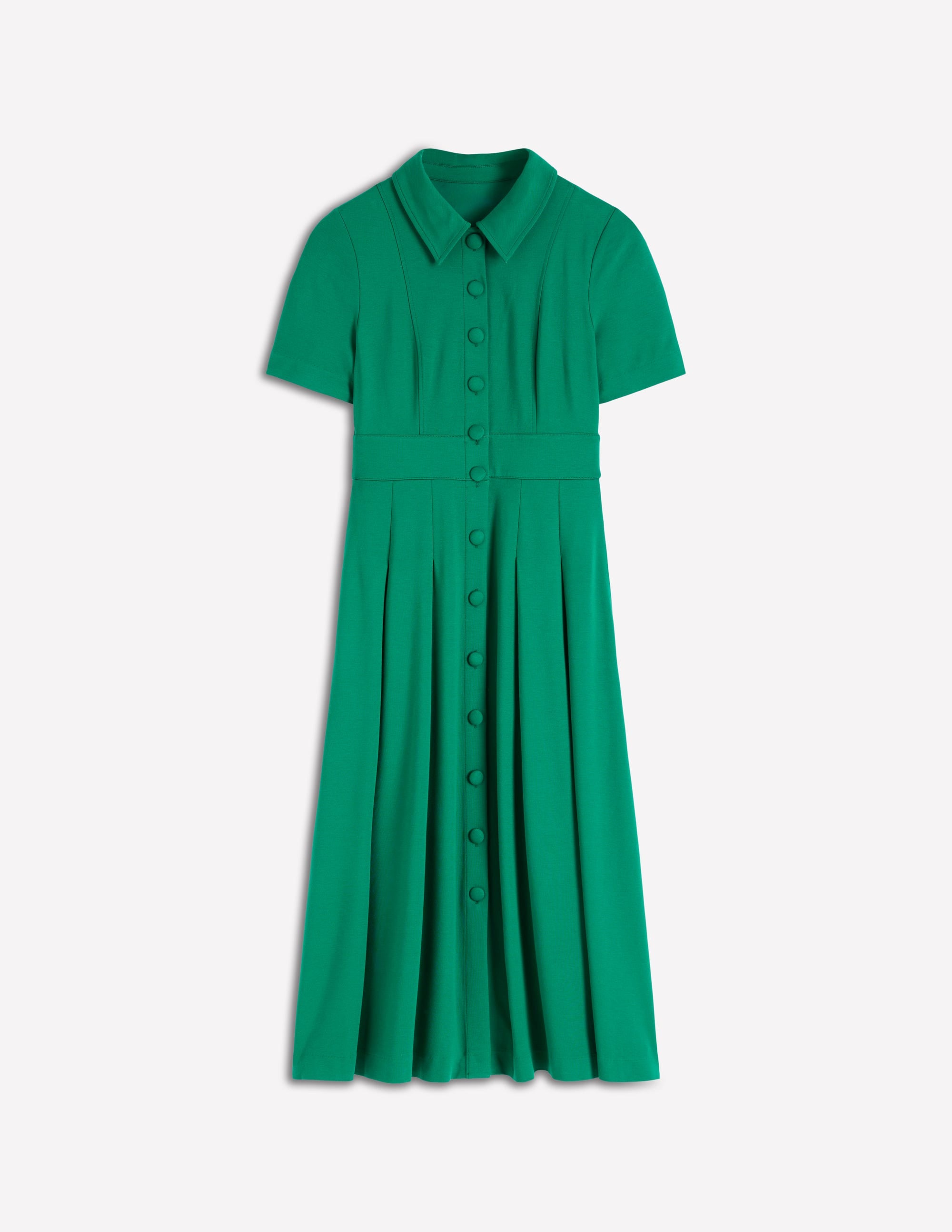 Bridget Ponte-Hemdblusenkleid-Juwelengrün - Image 5