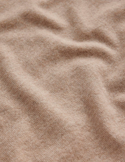 Eva Kaschmir-Pullunder-Graubraun Meliert-7