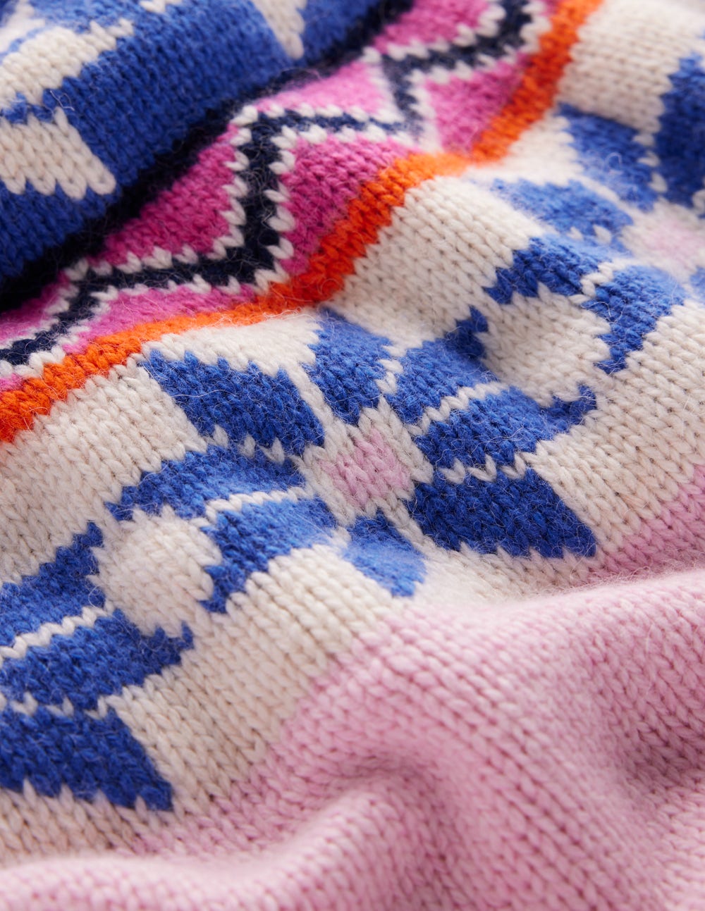 Eleanor Fair-Isle-Pullover-Wiesenrosa - Image 9