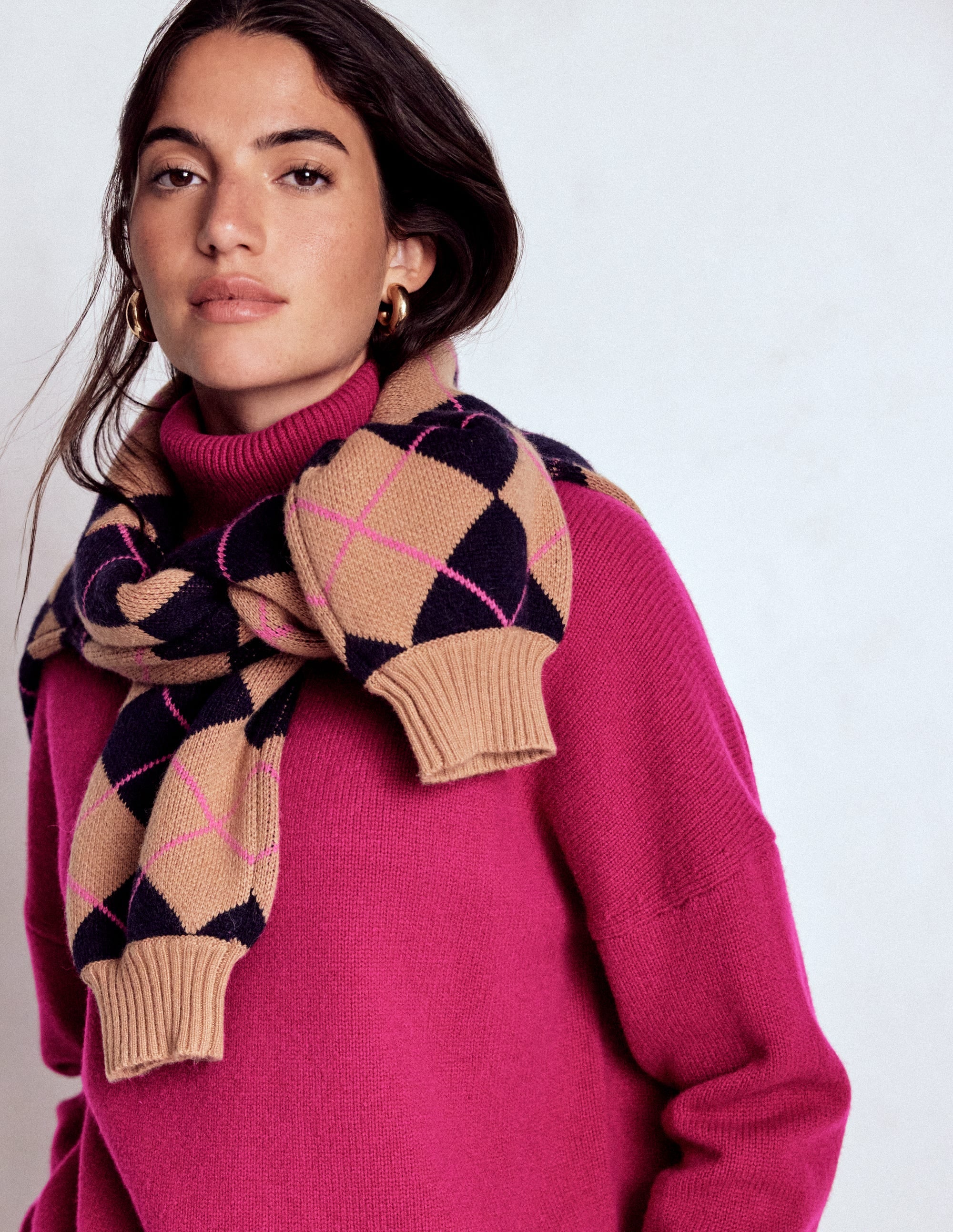 Polly Merino-Rollkragenpullover-Sorbet-Rosa - Image 5