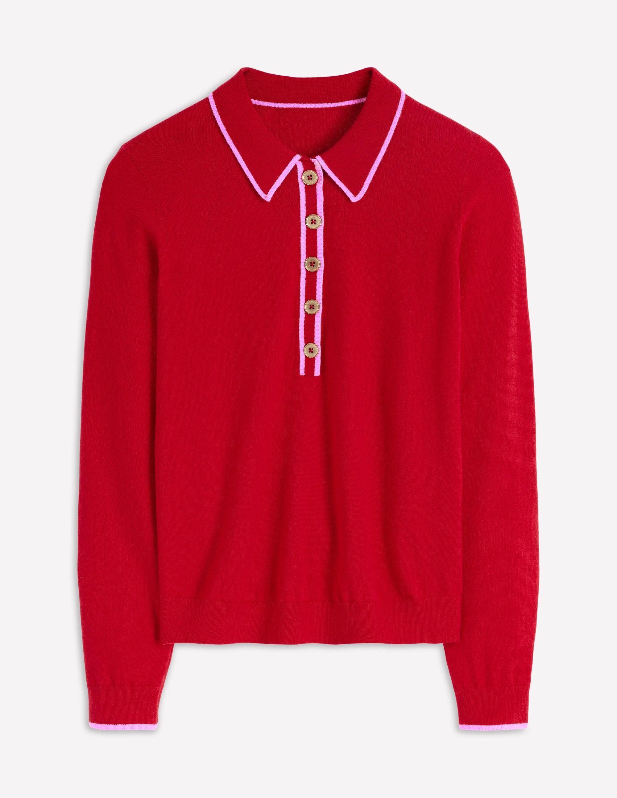 Liz Henley-Pullover-Salsa-Rot - Image 7
