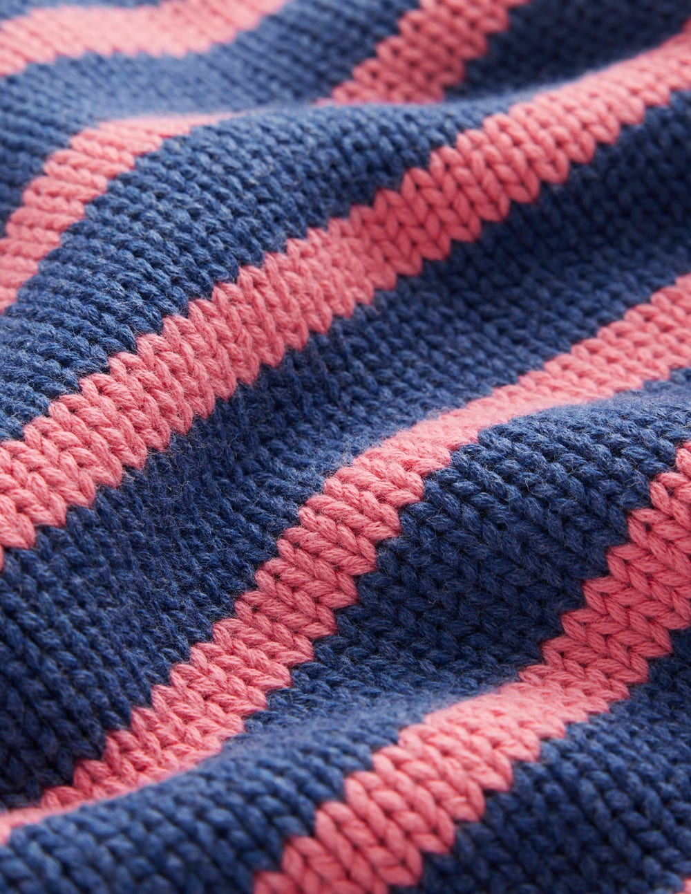 Pull Lucy en coton épais-Bleu, rayé rose - Image 10