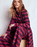Strickjacke-Bunt
