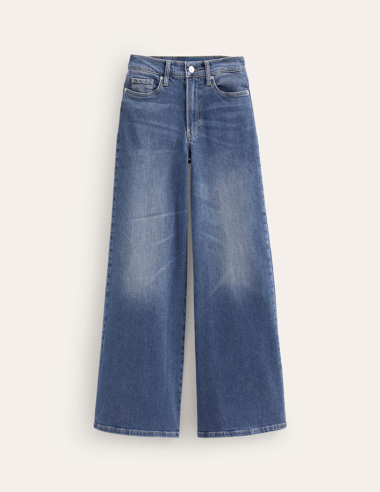 Jean large taille haute-Beatnik Red - Image 7