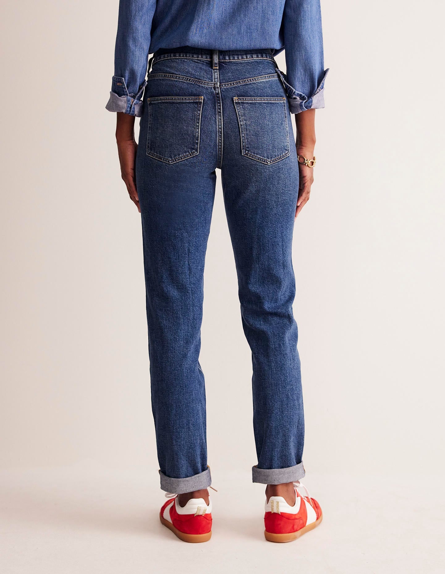 Girlfriend-Jeans-Mittleres Vintage - Image 3